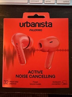 Urbanista - Palermo - Active Noise Cancelling Wireless Ear Buds - NWT